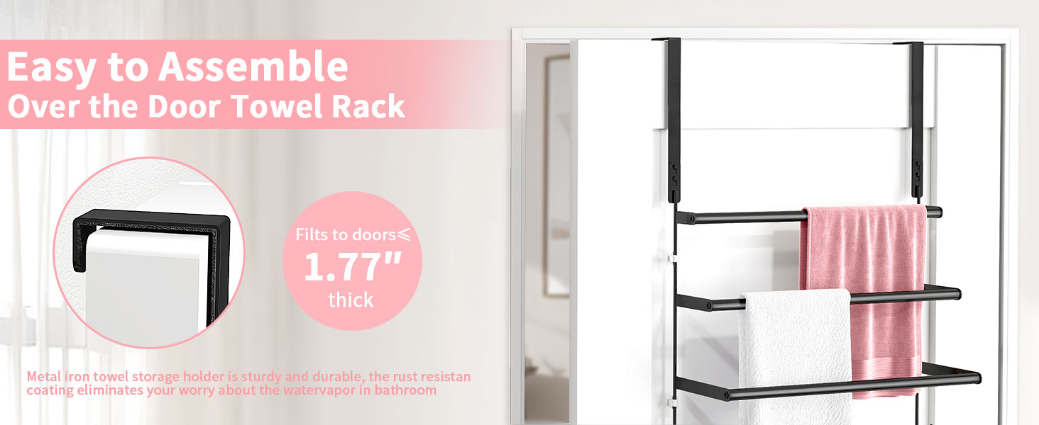 over door towel rack