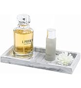 Heagoale Small Bathroom Vanity Silicone Tray for Counter, Rectangle Dish Soap and Sponge Holder f...