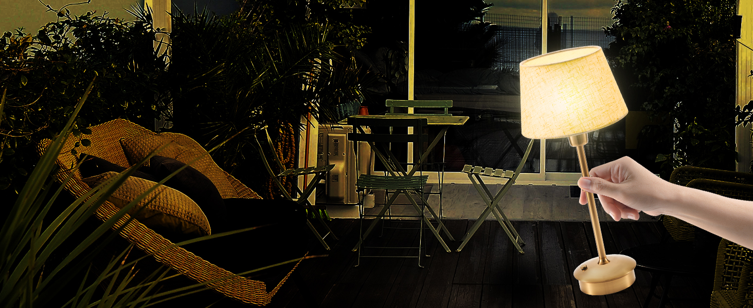 portable lamps rechargeable