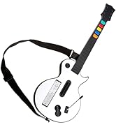 DOYO Wireless Wii Guitar Hero Controller Compatible with Guitar Hero and Rock Band 2 & 3 Games wi...