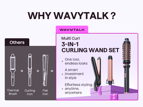 curling iron wavytalk