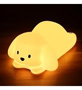 ZKLiLi Dog Night Light for Kids Lamp, 16 Colors Dog Lamp Cute, Dimmable Baby Night Lights for Nur...