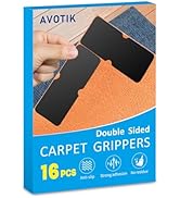 Rug Gripper for Hardwood Floors: 16 PCS No Damage Rug Tape - Anti Slip Rug Grips for Area Rugs – ...