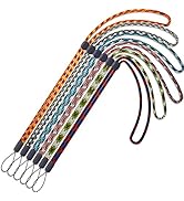 Foshine 6 Pack Lanyard Adjustable 6 colors neck lanyards Straps long for pen id badge holder keys...