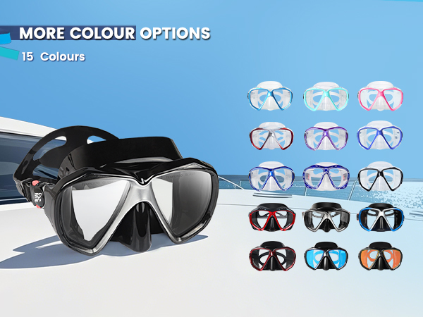 Diving mask Anti-Fog Swimming Snorkel mask for Adults Scuba Dive Swim Snorkeling Goggles Masks