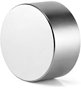 DIYMAG Large Neodymium Magnet, 1.57"x0.79"(40x20mm) 125LBS Strong Magnets Round High Power Rare E...