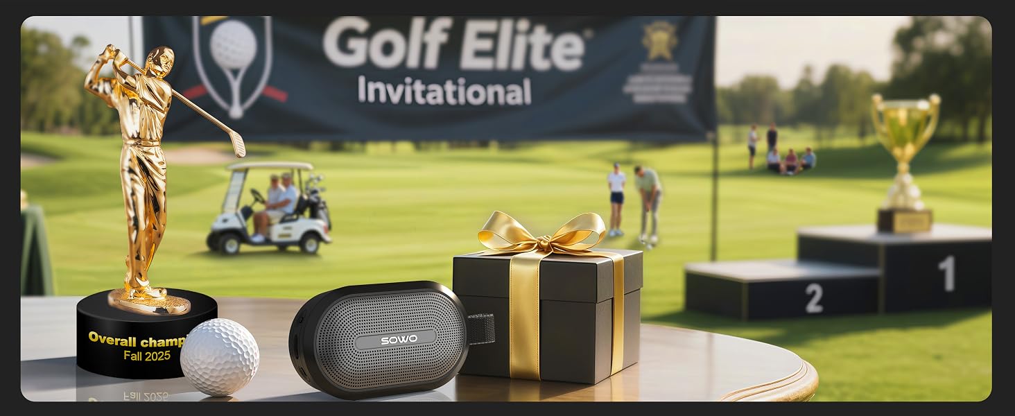 magnetic speaker golf cart