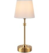 ONEWISH Cordless Lamp-Battery Operated Table lamp, 4000mAh Rechargeable, Stepless Dimmable, Small...