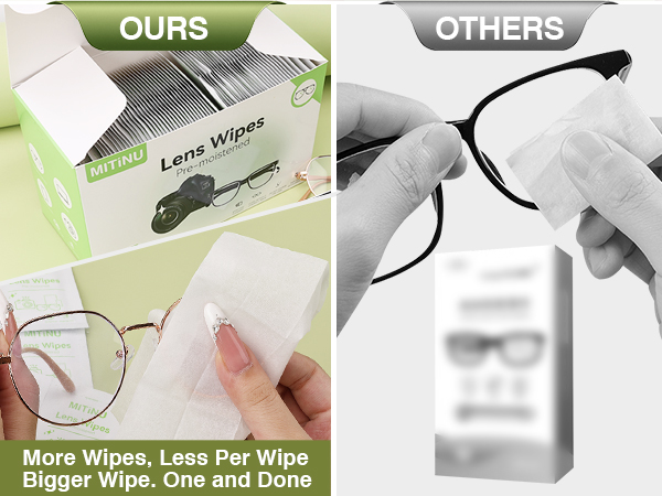 glasses wipes lens cleaner
