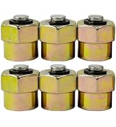 Mysttoo 6PCS 14mm Fuel Injector Block-Off Tool M14x1.5 Cap 9011 EN-47589-1 Compatible with 2003-2...