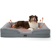 Bedsure Self Warming Orthopedic Dog Beds Large Sized Dog - Washable Large Dogs Bed Waterproof, Bi...