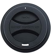 Coffee Mug Lid(3.15"Inner Diameter,3.43"Outer Diameter), KSENDALO Thick Eco Reusable Silicone Tra...