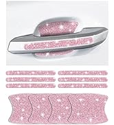 AOCISKA 10 Pieces Bling Car Door Handle Protector,Bling Car Door Handle Stickers,Universal Car Ha...