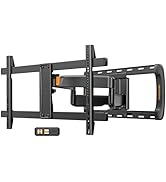 Perlegear Sliding TV Wall Mount for 42-95? TVs up to 150 lbs with Cable Management, Tool-Free Til...