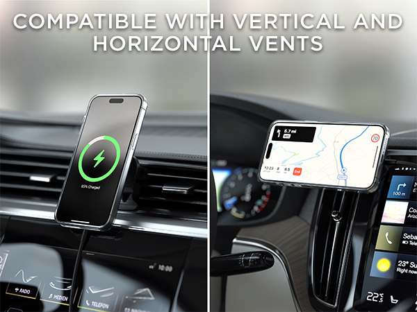 Qi2 Wireless Car Charger