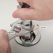 tub drain wrench instruction