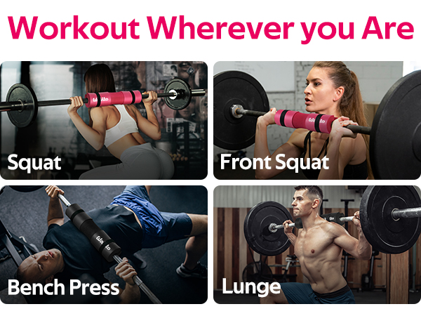 Barbell Pad Set for Hip Thrust
