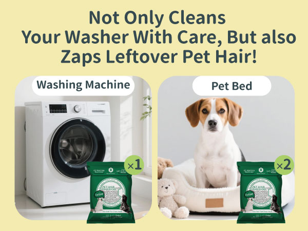 pet hair dissolver for washing machine