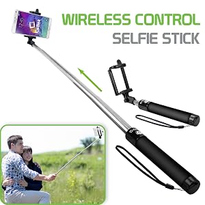 WIRELESS CONTROL SELFIE STICK