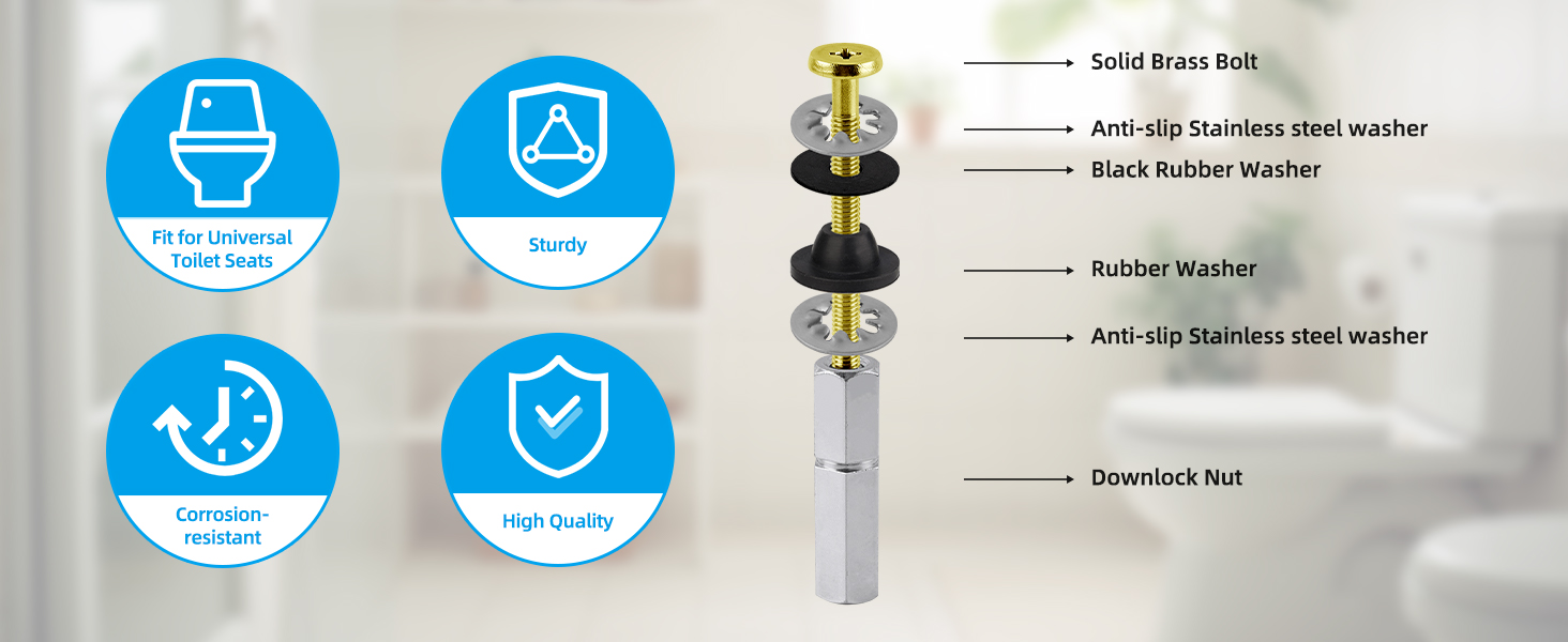 toilet seat bolts