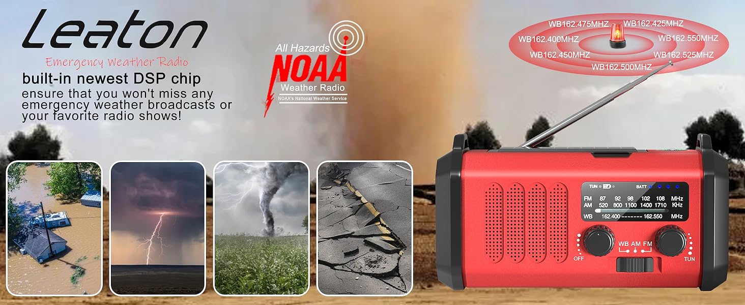 Hand Crank Emergency Radio