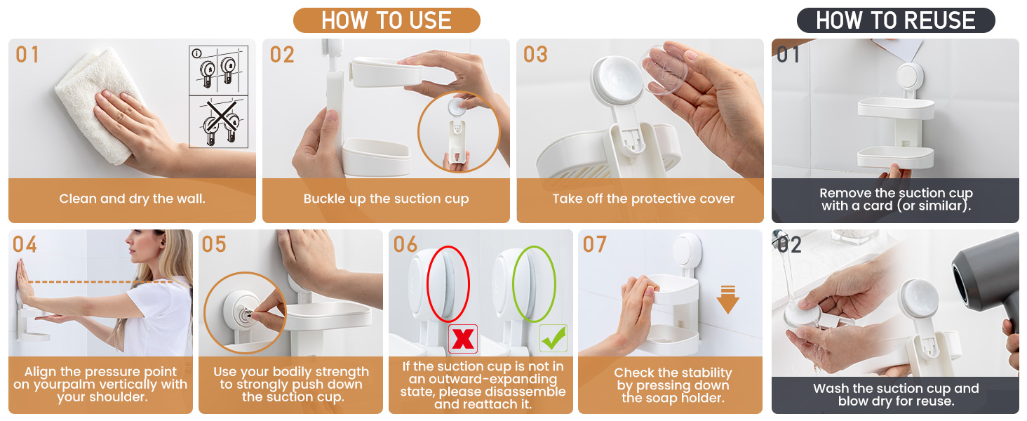 wall soap holder
