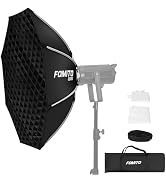 FOMITO 37" Octagon Softbox with Bowens Mount – Quick Release Umbrella Softbox for Godox, Aputure,...