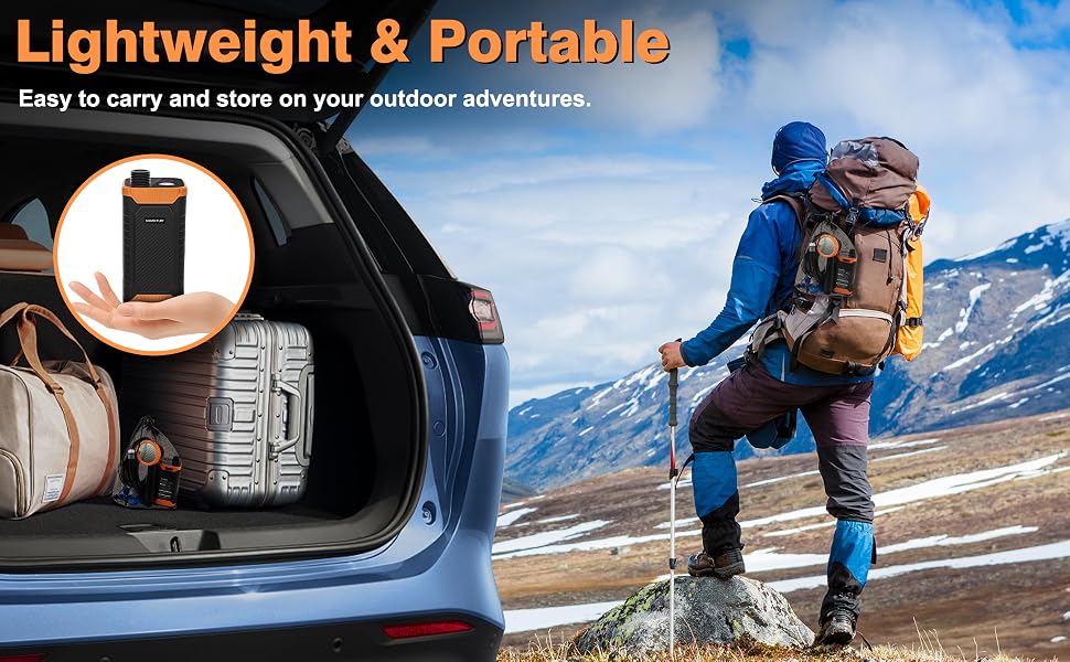 portable shower camping travel