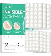 TKTK Pimple Patches for Face, 0.01cm Ultra-Thin Invisible Acne Patches, Hydrocolloid Patches for ...