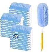Duster Refill for Swiffer Duster, 30 Count Heavy Duty Duster Refills with 1 Handle, 360 Dusters R...