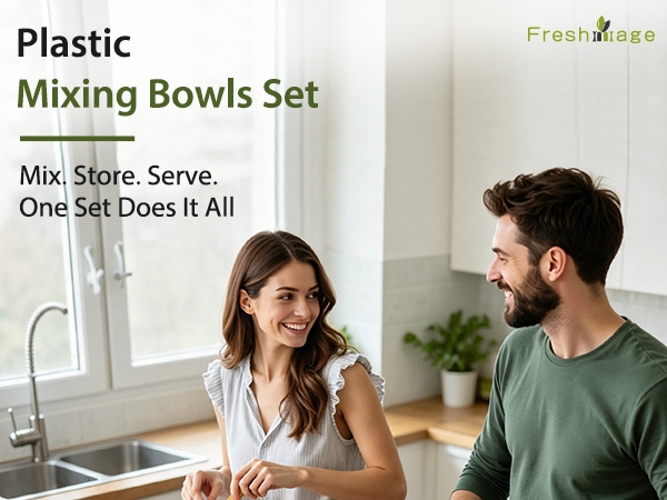 plastic mixing bowsls Set