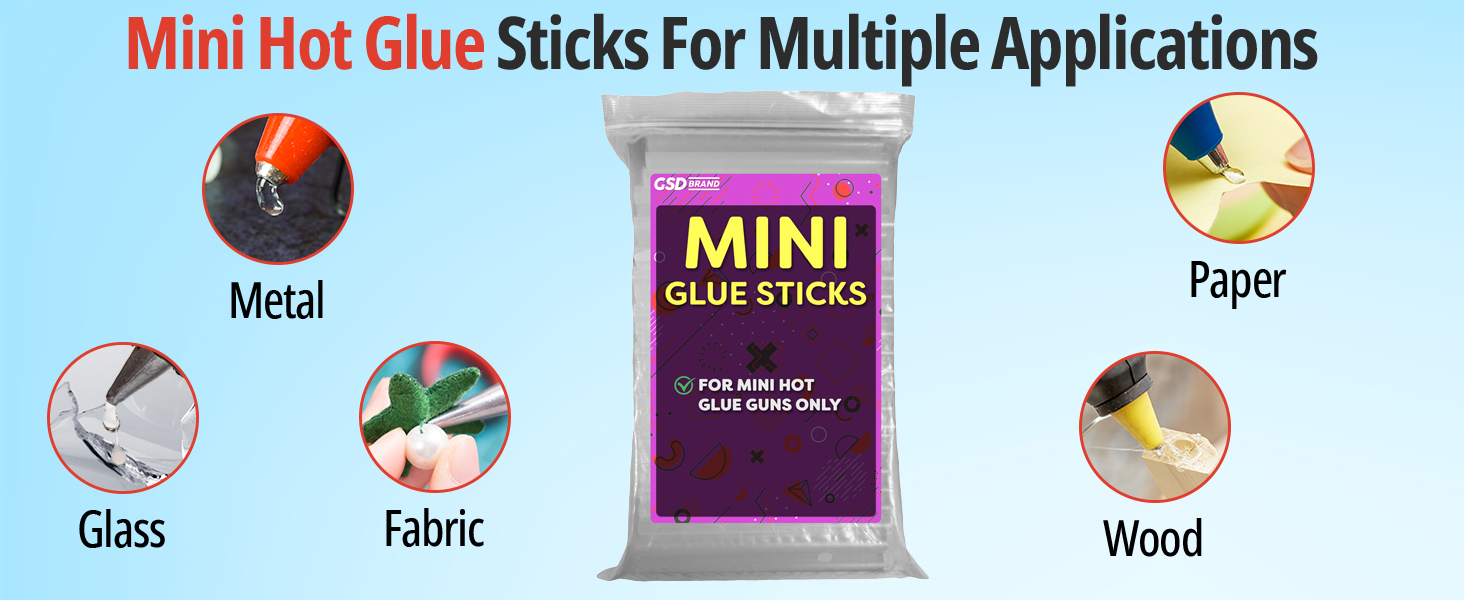 size temp inch melt strong strength caliente glue hot mini small bulk barras silicona craft 7mm