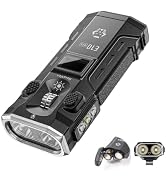RovyVon E10 Max Small EDC Flashlight with Green Beam Scroll Wheel Dimming | Wide Voltage Battery ...