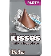 HERSHEY'S KISSES Milk Chocolate Candy Party Pack, 35.8 oz