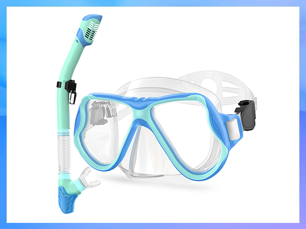 adult snorkel set