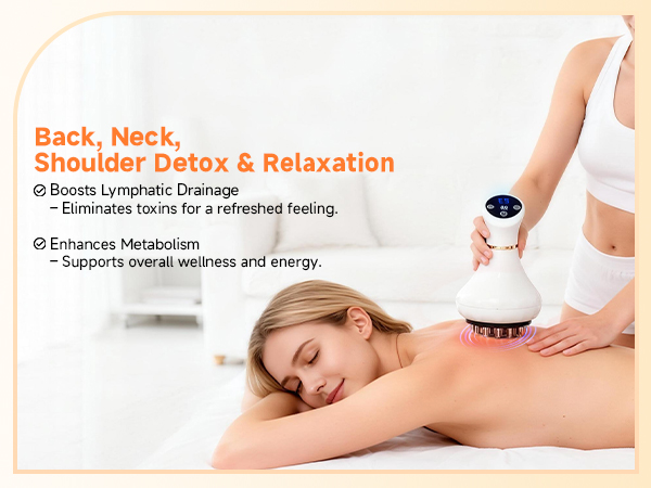 Lymphatic Drainage Massager and Anti Cellulite Massage Tool