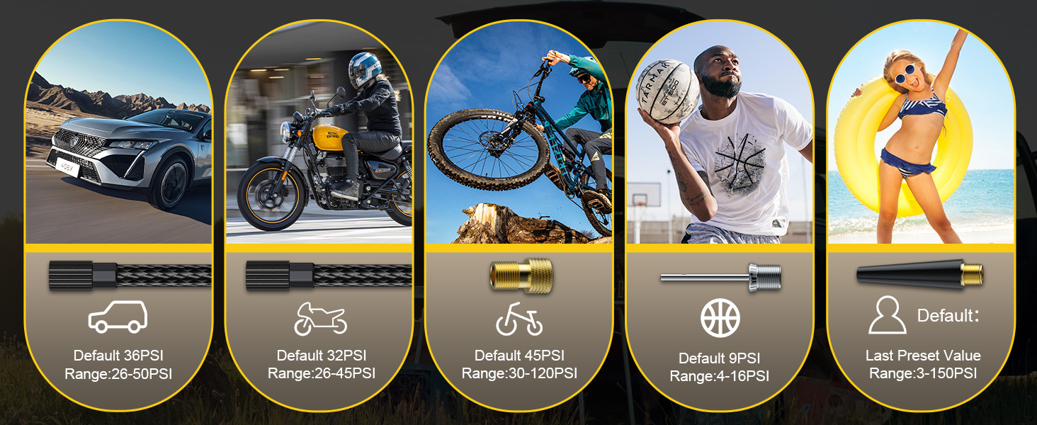 Philoent tire inflator