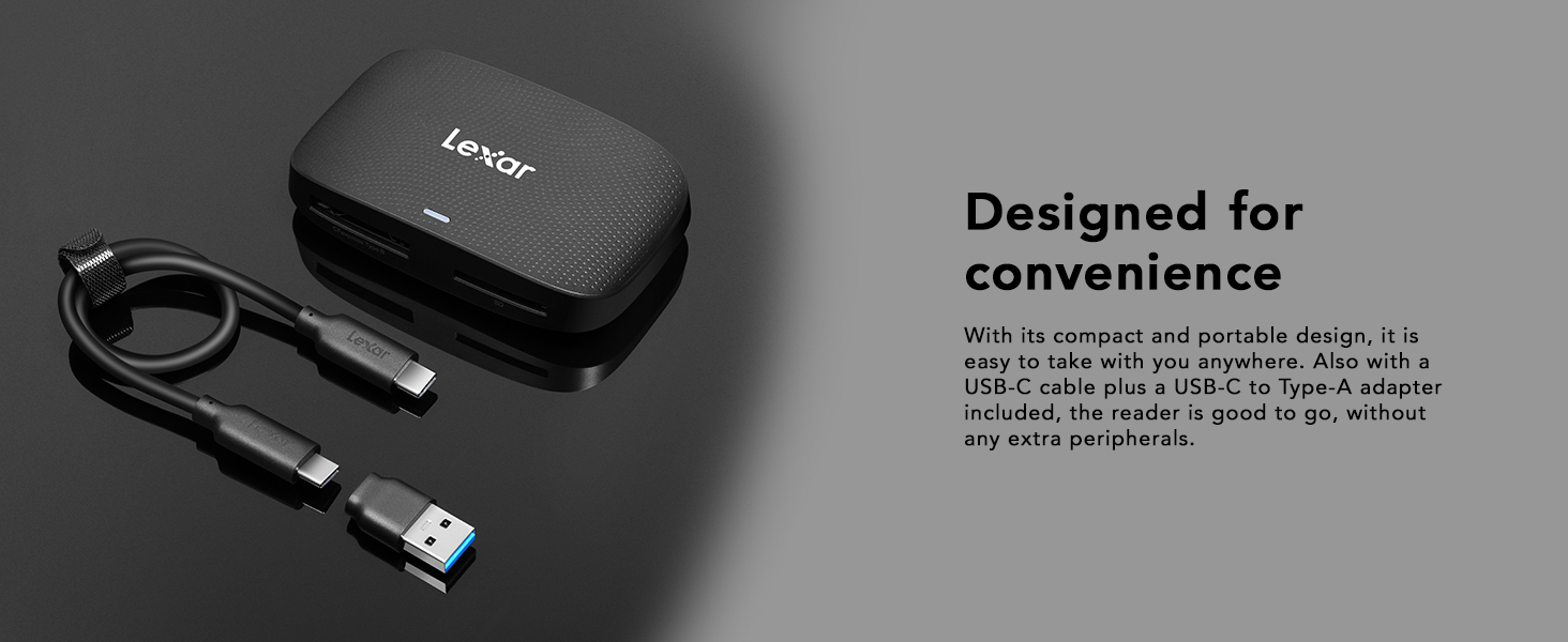 Designed for convenience