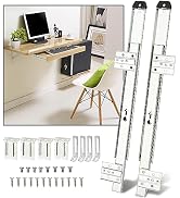 14" Keyboard Slide Heavy Duty Ball Bearing Slides Computer Tray Under Desk Rails Rack Cabinet Fur...