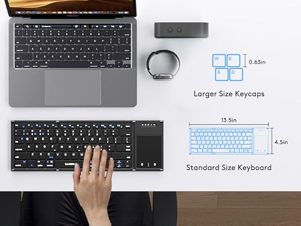 full size Foldable keyboard