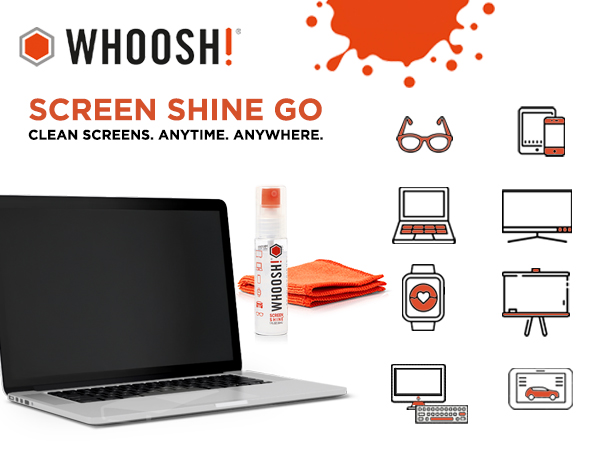 SCREEN SHINE GO - CLEAN SCREENS. ANYTIME. ANYWHERE.