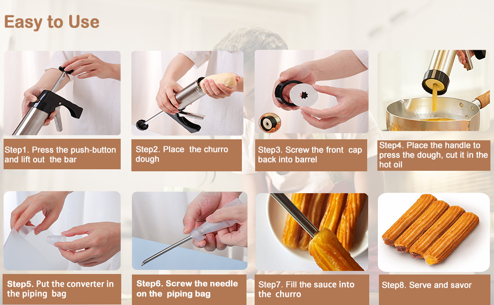 AlgoELF Churrera Churro Maker Machine