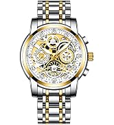 Gosasa Fashion Hollowed Men Watches Diamonds Chronography High Grade Trend Watch Stainless Steel ...