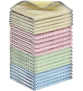 Wire Cleaning rags 20Pcs,Multipurpose Wet and Dry No Scratch steel wool scrubber dishwashing Rag ...