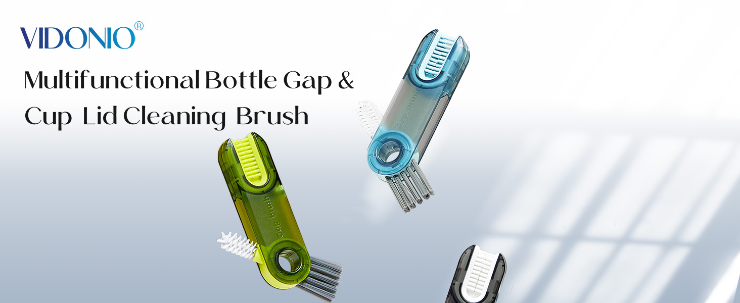 multifunction rotating crevice cleaning brush