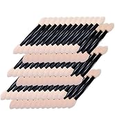 50 Pack Eyeshadow Brushes Dual Sided Eyeshadow Brush Sponge Tipped Oval Makeup Applicator Makeup ...