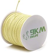 9KM DWLIFE Braided Kevlar Line 100lb~1500lb Low Stretch Great Knot Retention Multipurpose Braided...