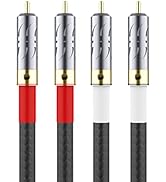 Viborg 09G801 Hi-end RCA Cord 5N OFC Pure Copper Interconnect Cable F9mm Signal Cable with Pure C...