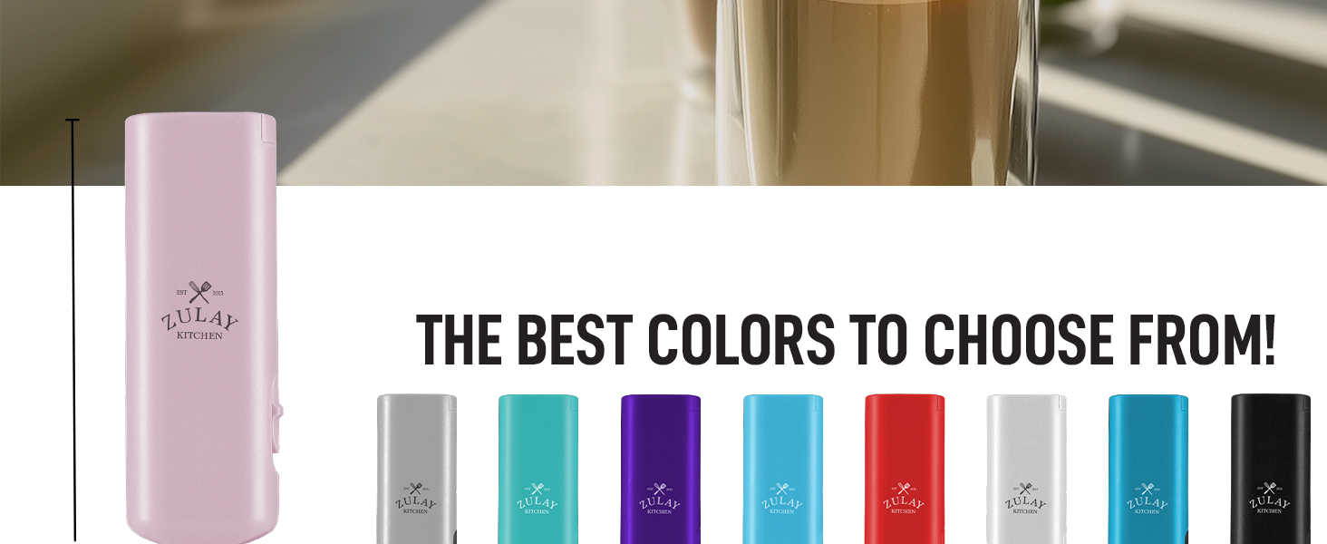 The best colors to choose from!