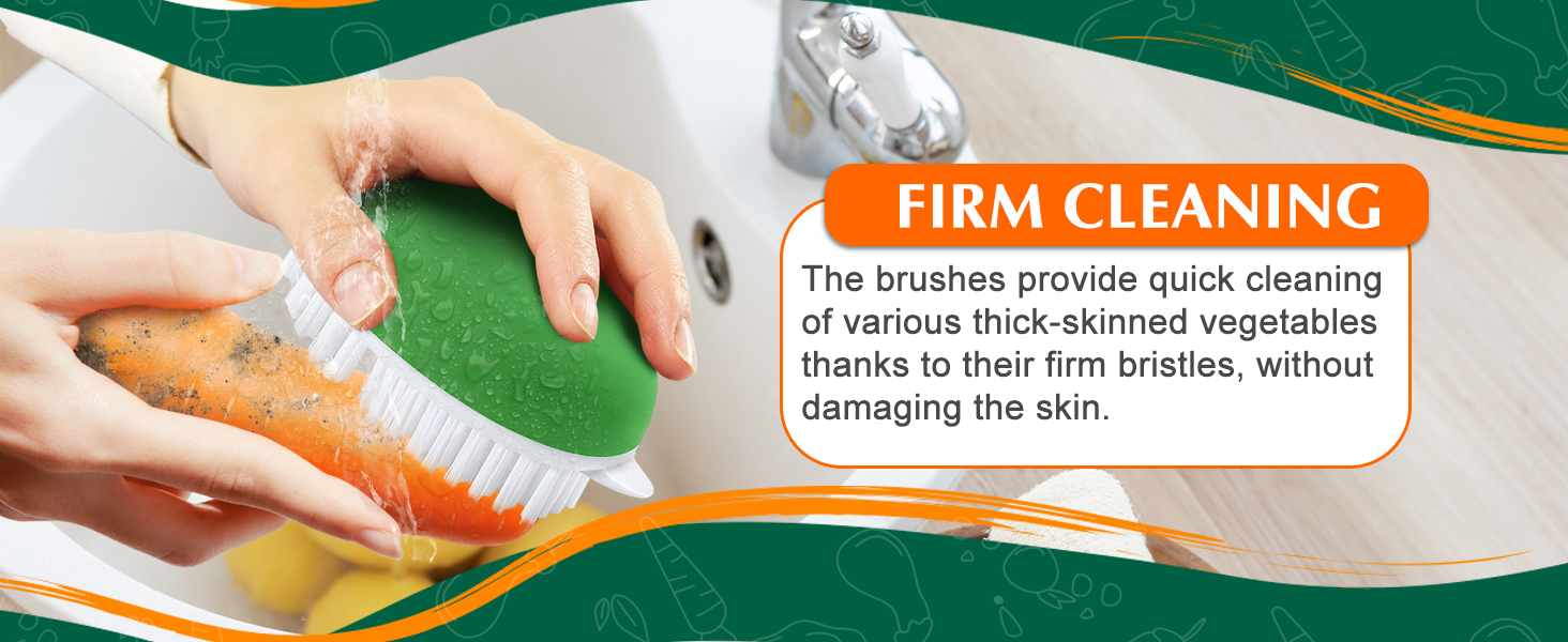 fruit scrubber vegetable brushes small scrub brush corn silk brush vegetable cleaner